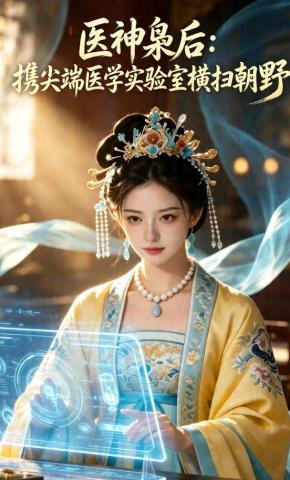 短剧《医学枭后，携尖端医学实验室横扫朝野》海报