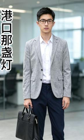 短剧《港口那盏灯》海报