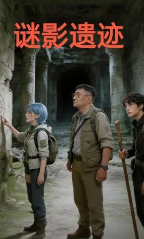 短剧《谜影遗迹》海报