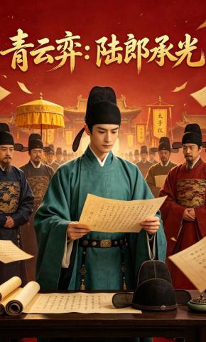 短剧《青云弈：陆郎承光》海报