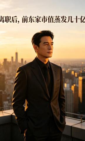 短剧《离职后，前东家市值蒸发几十亿》海报