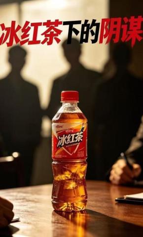 短剧《冰红茶下的阴谋》海报
