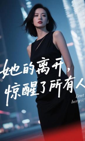 短剧《她的离开，惊醒了所有人》海报