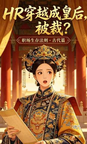 短剧《HR穿越成皇后，被裁？》海报