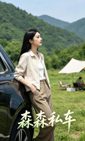 短剧《森森私车》海报