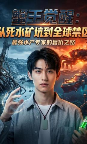 短剧《蟹王觉醒：从死水矿坑到全球禁区》海报
