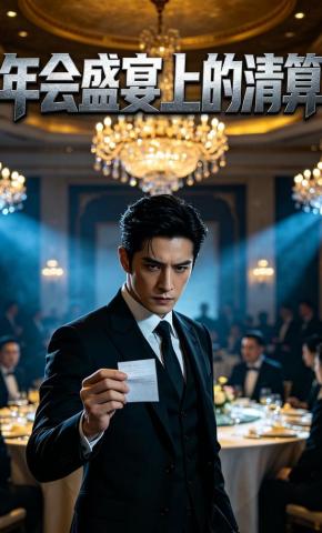 短剧《年会盛宴上的清算》海报