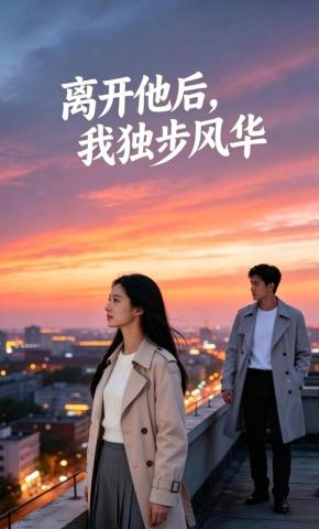 短剧《离开他后，我独步风华》海报