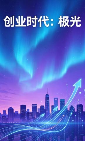 短剧《创业时代：极光》海报
