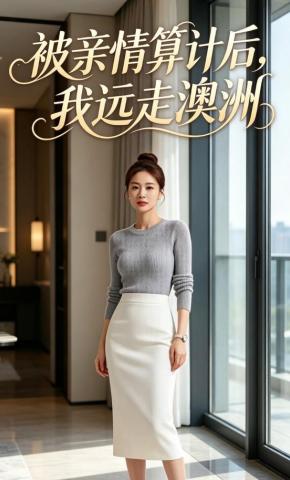 短剧《被亲情算计后，我远走澳洲》海报