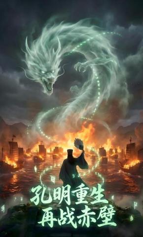 短剧《孔明重生再战赤壁》海报