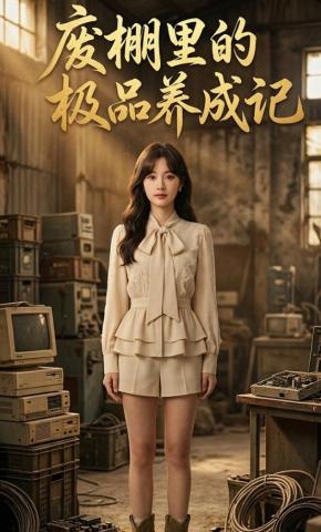 短剧《废棚里的极品养成记》海报