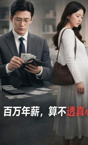 短剧《百万年薪，算不透真心》海报