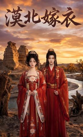 短剧《漠北嫁衣》海报