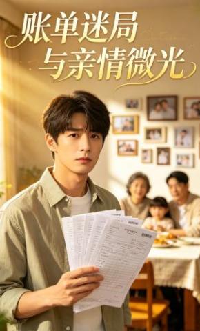 短剧《账单迷局与亲情微光》海报