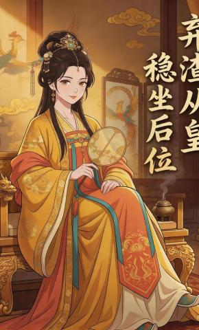 短剧《弃渣从皇，稳坐后位》海报