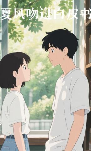 短剧《夏风吻过白皮书》海报