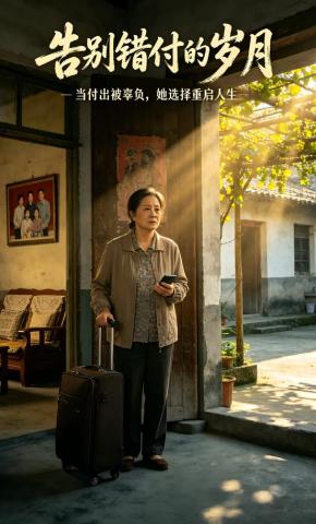 短剧《告别错付的岁月》海报