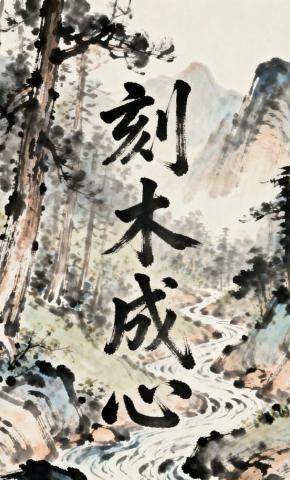 短剧《刻木成心》海报