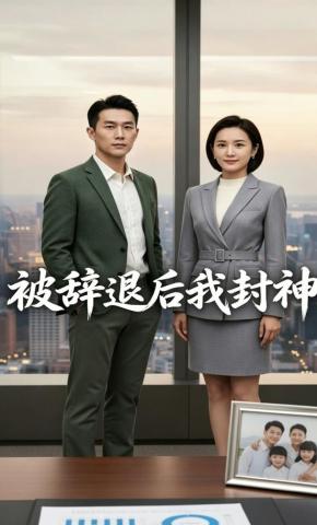 短剧《被辞退后我封神》海报