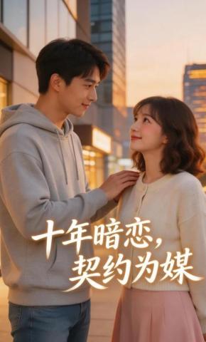 短剧《十年暗恋，契约为媒》海报