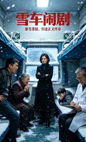 短剧《雪车闹剧》海报