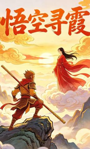 短剧《悟空寻霞3》海报