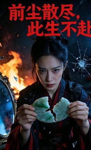 短剧《前尘散尽，此生不赴》海报