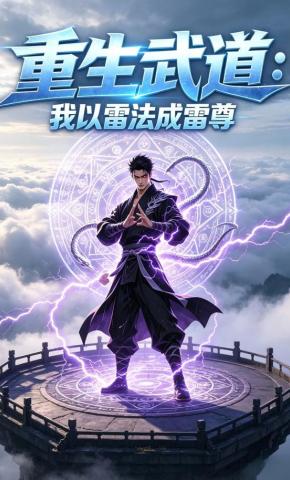 短剧《重生武道：我以雷法成雷尊》海报