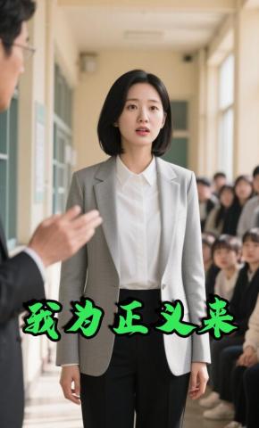 短剧《我为正义来》海报