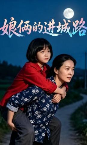 短剧《娘俩的进城路》海报