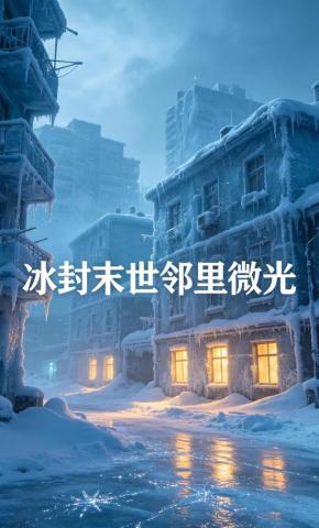 短剧《冰封末世邻里微光》海报