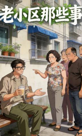 短剧《老小区那些事》海报