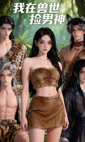 短剧《我在兽世捡男神》海报