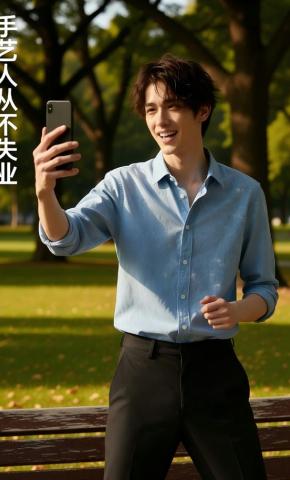 短剧《手艺人从不失业》海报