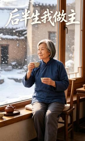短剧《后半生我做主》海报