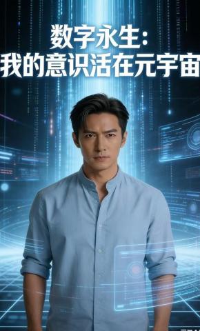 短剧《数字永生：我的意识活在元宇宙》海报