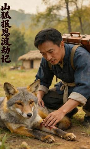 短剧《山狐报恩渡劫记》海报