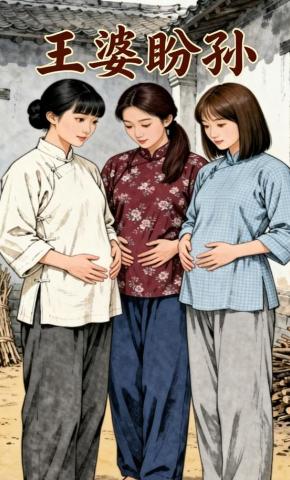 短剧《王婆盼孙》海报