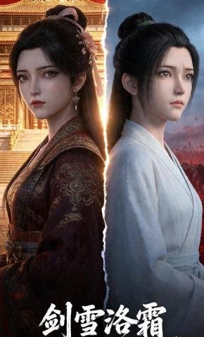 短剧《剑雪洛霜》海报