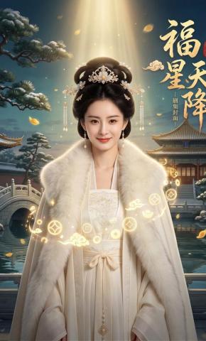 短剧《福星天降》海报