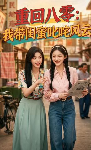 短剧《重回八零：我带闺蜜叱咤风云》海报
