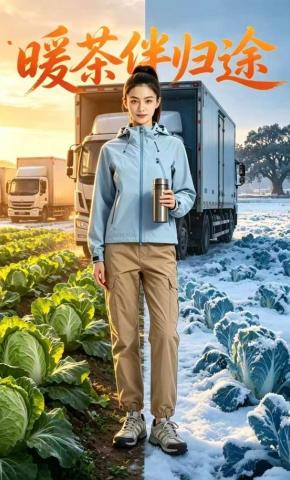短剧《暖茶伴归途》海报