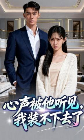 短剧《心声被他听见，我装不下去了》海报