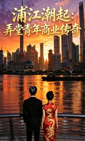 短剧《浦江潮起:弄堂青年商业传奇》海报