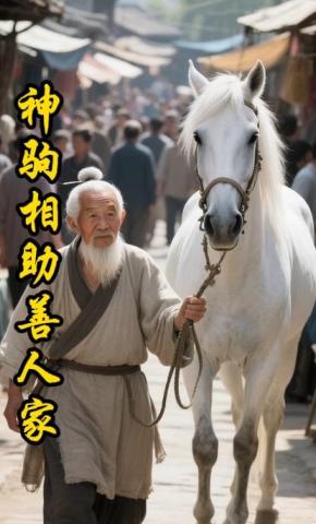 短剧《神驹相助善人家》海报