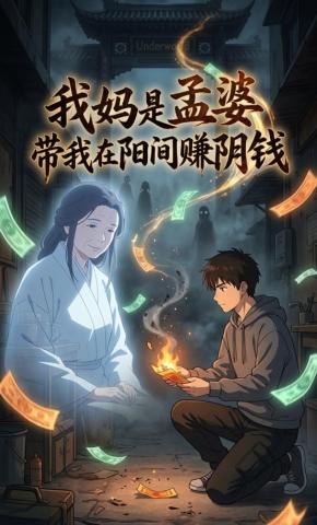 短剧《我妈是孟婆带我在阳间赚阴钱》海报