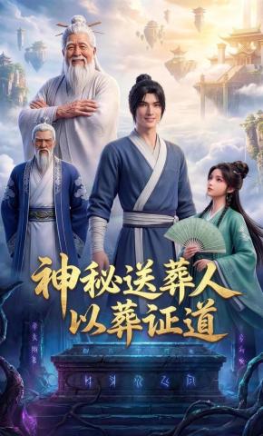 短剧《神秘送葬人：以葬证道》海报