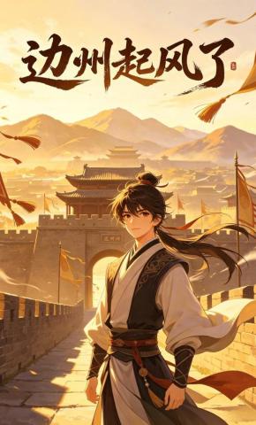 短剧《边州起风了》海报
