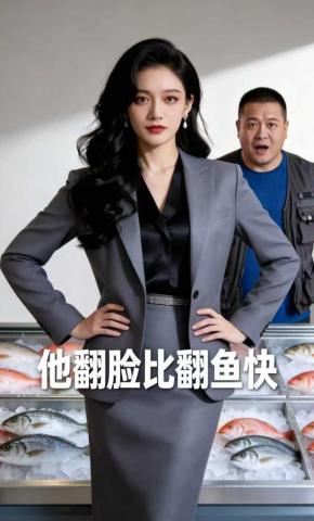 短剧《他翻脸比翻鱼快》海报